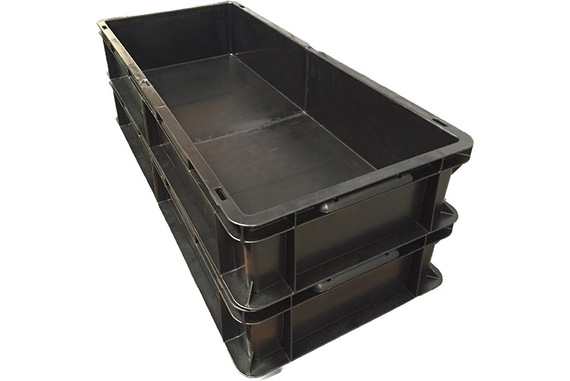 A plastic product used in logistics craeted using plastic extrusion